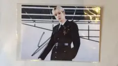 ateez ユノ 直筆サイン