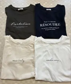 Honeys ロゴTシャツ 4枚セット　Ｓサイズのサムネイル