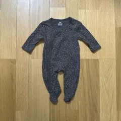 ドット柄ロンパース