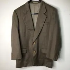 ヴィンテージ テーラードジャケット 茶 Sサイズ ウール100%