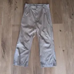 コムデギャルソン　ベージュチノパン　サルエル
