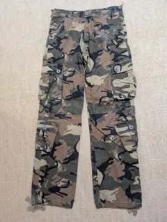 迷彩 カーゴパンツ 6ポケット