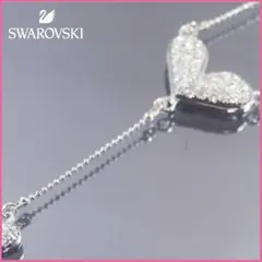 Sale!  スワロフスキー社製クリスタル使用　Yラインパヴェハートネックレス