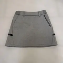 ニューバランスゴルフ　ダンボールニットスカート　裏起毛　グレー　00