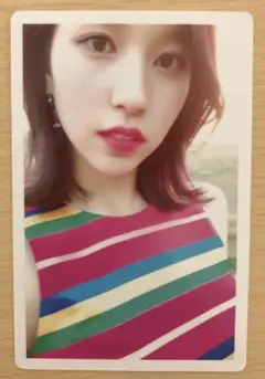 TWICE signal 特典トレカ　ミナ
