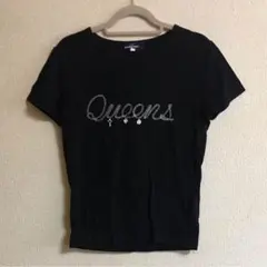 QUEENS COURT Tシャツ 黒のサムネイル