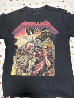 Metallica スカルデザイン Tシャツ Mサイズ ブラック