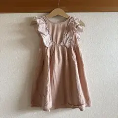 【子供服ワンコインSALE】ワンピース　フリルワンピースのサムネイル