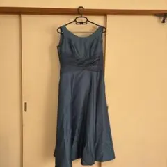 ［L Lサイズ］AIMER 新品タグ付き　2023年製ブルーロングドレス