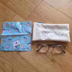 Zoff ちいかわ コラボ メガネ(第一弾) ちいかわモデル ピンク 眼鏡