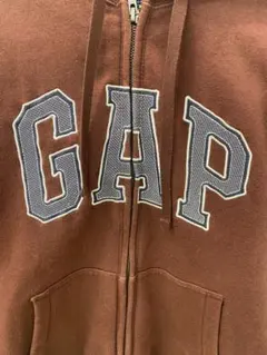 OLDGAPフルジップパーカー　ブラウン archive y2k短丈