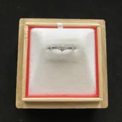ダイヤモンド プラチナリング 10号 鑑別書付 Pt900 0.28ct VS1 - メルカリ