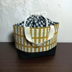ランチバッグ　お弁当袋　お弁当　ハンドメイド