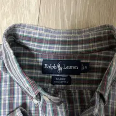 Polo Ralph Lauren シャツ　Blaire 長袖　マドラスチェック
