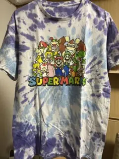 マリオ　タイダイ　Tシャツ　古着