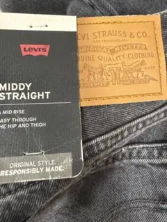 新品 Levi’s PREMIUM デニムパンツ MIDDY STRAIGHT