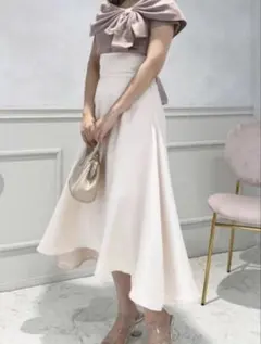 apres jour バックリボンスカート 編み上げのサムネイル