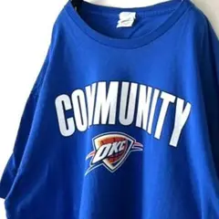 NBA オクラホマシティサンダーOKC devon Tシャツ XL ブルー青古着