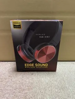 ワイヤレスヘッドフォン レッド