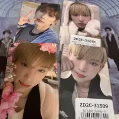 &TEAM ハルア HARUA トレカ 4枚セット 雪明かり 青嵐特典