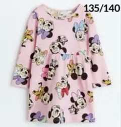 ☆新品☆H&M ワンピース♡ディズニー♡♡ミニーマウス　♡135/140 ③