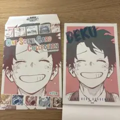 緑谷出久 ヒロアカ原画展 One Scene Card Collection