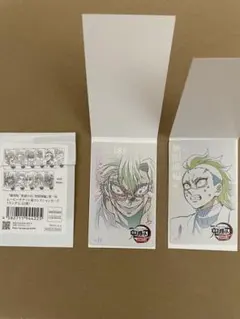 鬼滅の刃 無限城編 ムービーチケット風コレクションカード 不死川実弥　玄弥