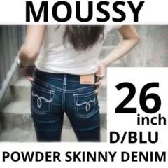 moussy スキニーデニム ジーンズ　26