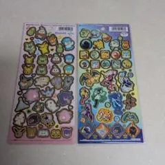 ポケモン ステッカーセット 2シート ホログラム