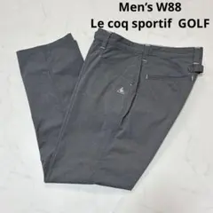 ルコック le coqゴルフパンツ グレー チェック柄 W88 L73.5のサムネイル