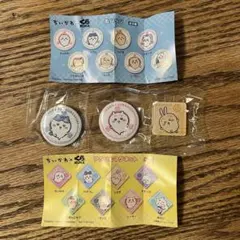 ちいかわ くら寿司 缶バッジ マグネット 3点セット ハチワレ うさぎ