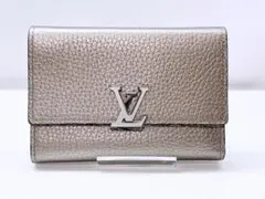 レア 美品 ルイヴィトン ポルトフォイユ カプシーヌ コンパクト 三つ折り財布