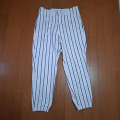 【野球】ストライプ柄 野球パンツ レギュラータイプ　サイズXOのサムネイル