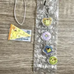 サンリオ シークレットおはじきシール風アクセサリー ポムポムプリン ストラップ
