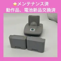【動作品／メンテナンス品】６４GBパック・コントローラーパック　セット①　任天堂