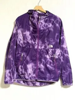 THE NORTH FACE ナイロンジャケット パープル タイダイ柄 Mサイズ