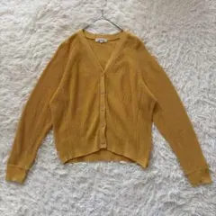 NATURAL BEAUTY BASIC　Vネックカーディガン　M◆A1962のサムネイル