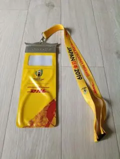 2019 ラグビー ワールドカップ 日本 チケットケース ネックストラップ付き