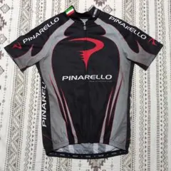 PINARELLO サイクルジャージ 半袖 ブラック グレーのサムネイル