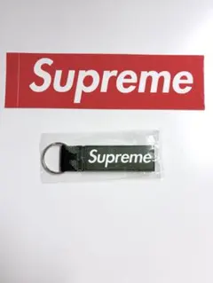 Supreme キーホルダー カモフラージュ 迷彩 グリーン