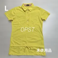 未使用品 OPST レディース ゴルフ イエロー ロングシャツ サイズLのサムネイル