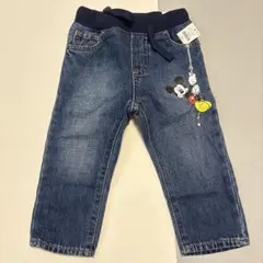 ベビーギャップ✖️ディズニーのコラボレーションデニムパンツ　18-24ヶ月90cm