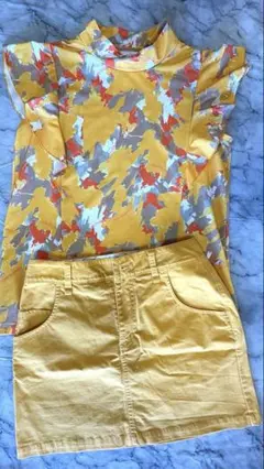 NEW BALANCE ニューバランストップススカートセット　レディースゴルフ