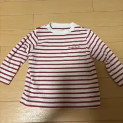 mont-bell ボーダー 長袖Tシャツ 80cmのサムネイル