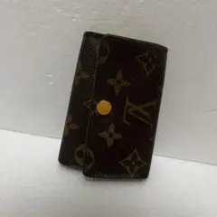 LOUIS VUITTON モノグラム ローズバレリーヌ 6連キーケース ピンク