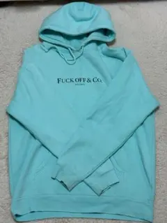 FUCK OFF & CO. パーカー ミントグリーン