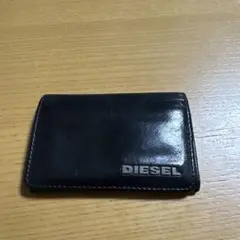 DIESEL 黒 レザー 名刺入れ　最終値下げ