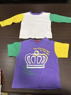 BABYDOLL カラーブロック Tシャツ 90