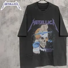 METALLICA DamagedJustice Tシャツ ヴィンテージブラック