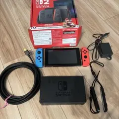 Nintendo Switch 本体 赤/青 ジョイコン付き